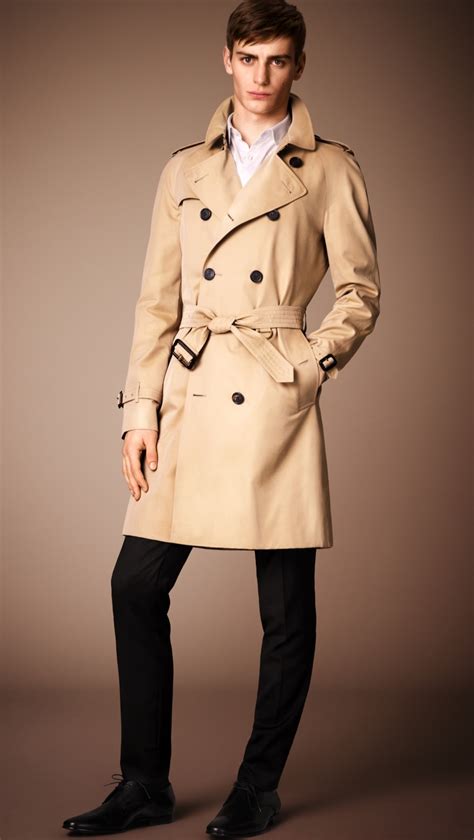 burberry trench coat old man|Burberry cashmere trench coat men's.